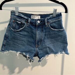 Abercrombie & Fitch Women's Blue Jean Shorts